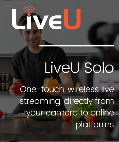 LiveU Solo Live Streaming